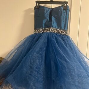 Sherri Hill dress blue